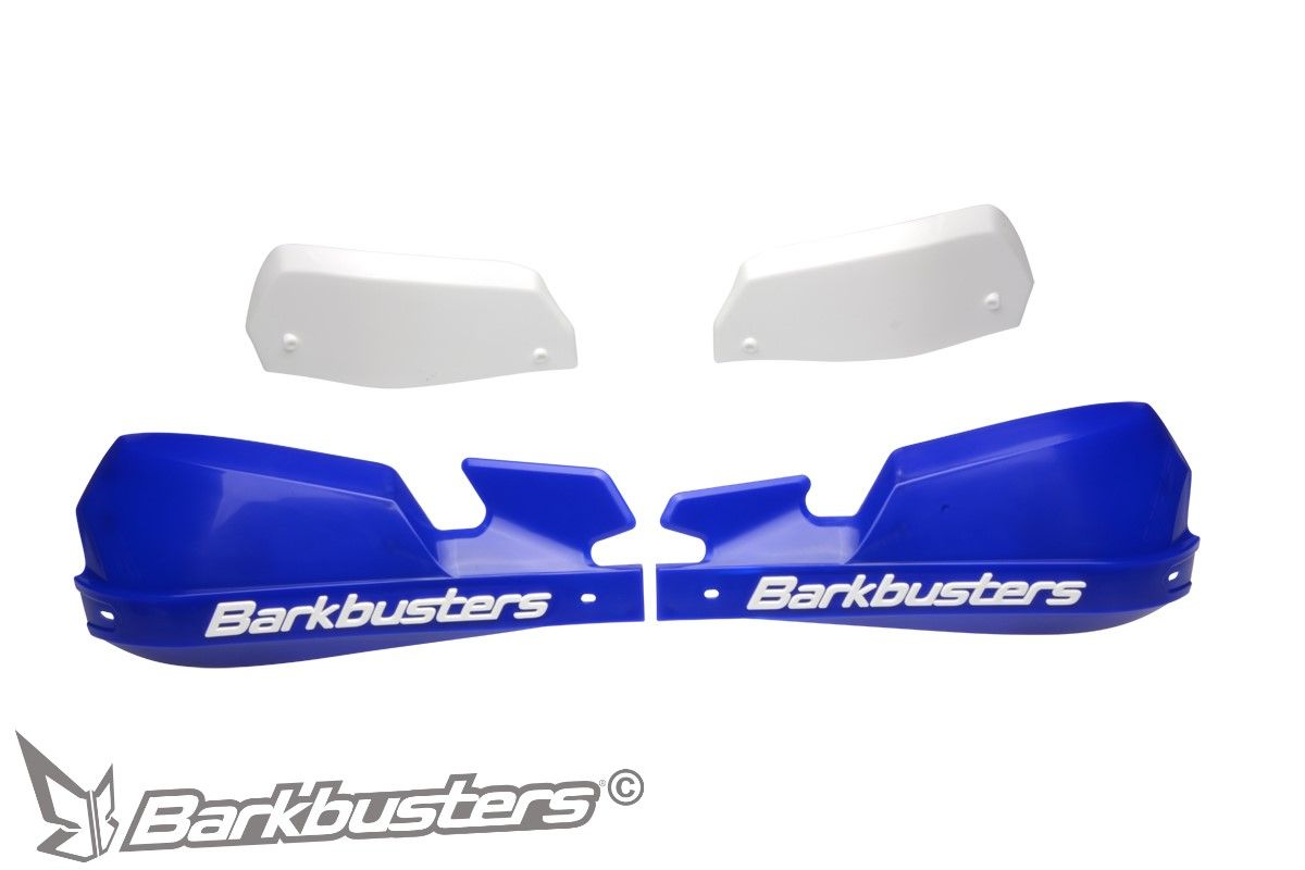 Barkbusters VPS Műanyag védő - KÉK (FEHÉR szélterelővel) - VPS-003-01-BU