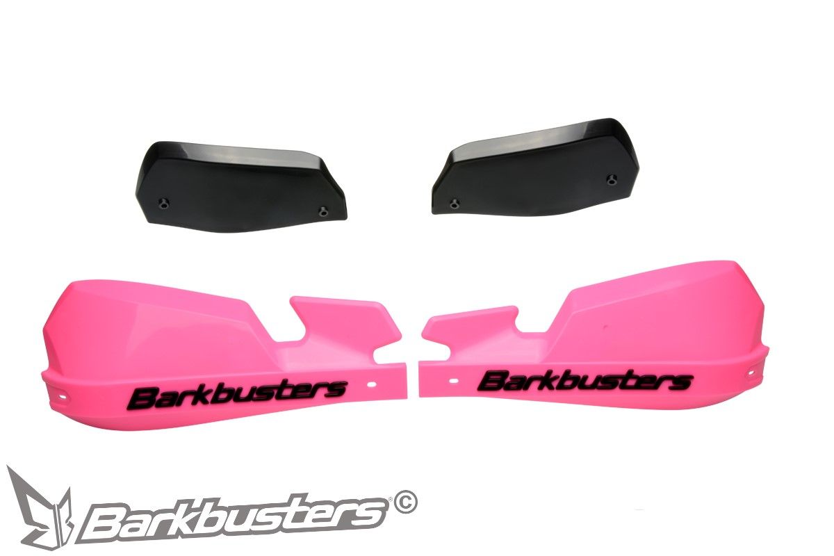 Barkbusters VPS Műanyag védő - RÓZSASZÍN (FEKETE szélterelővel) - VPS-003-01-PK
