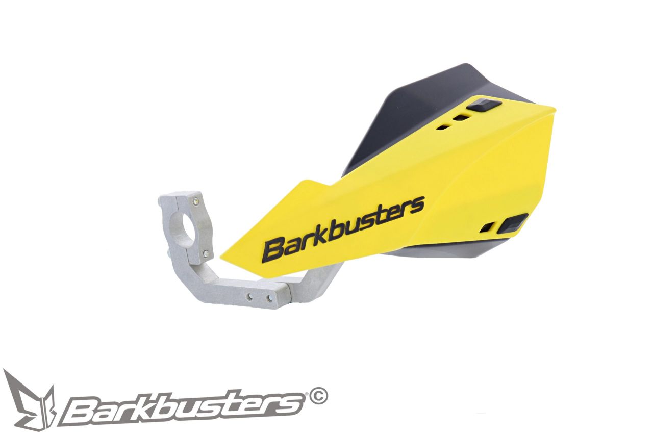 Barkbusters - SABRE Motocross/Enduro kézvédő szett - SÁRGA (FEKETE szélterelőkkel)