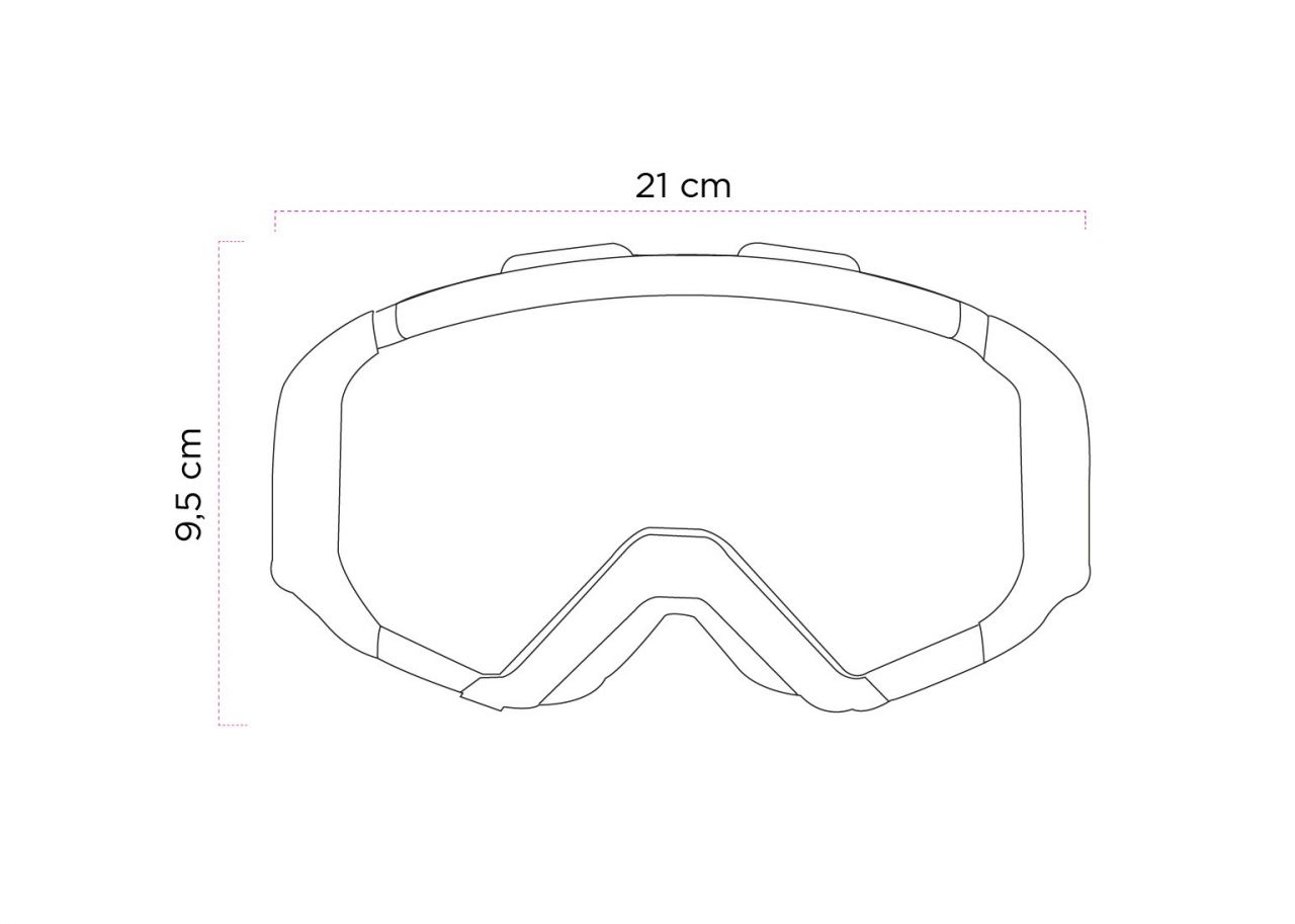 Ethen mx/offroad szemüveg - 05ARES AR0748