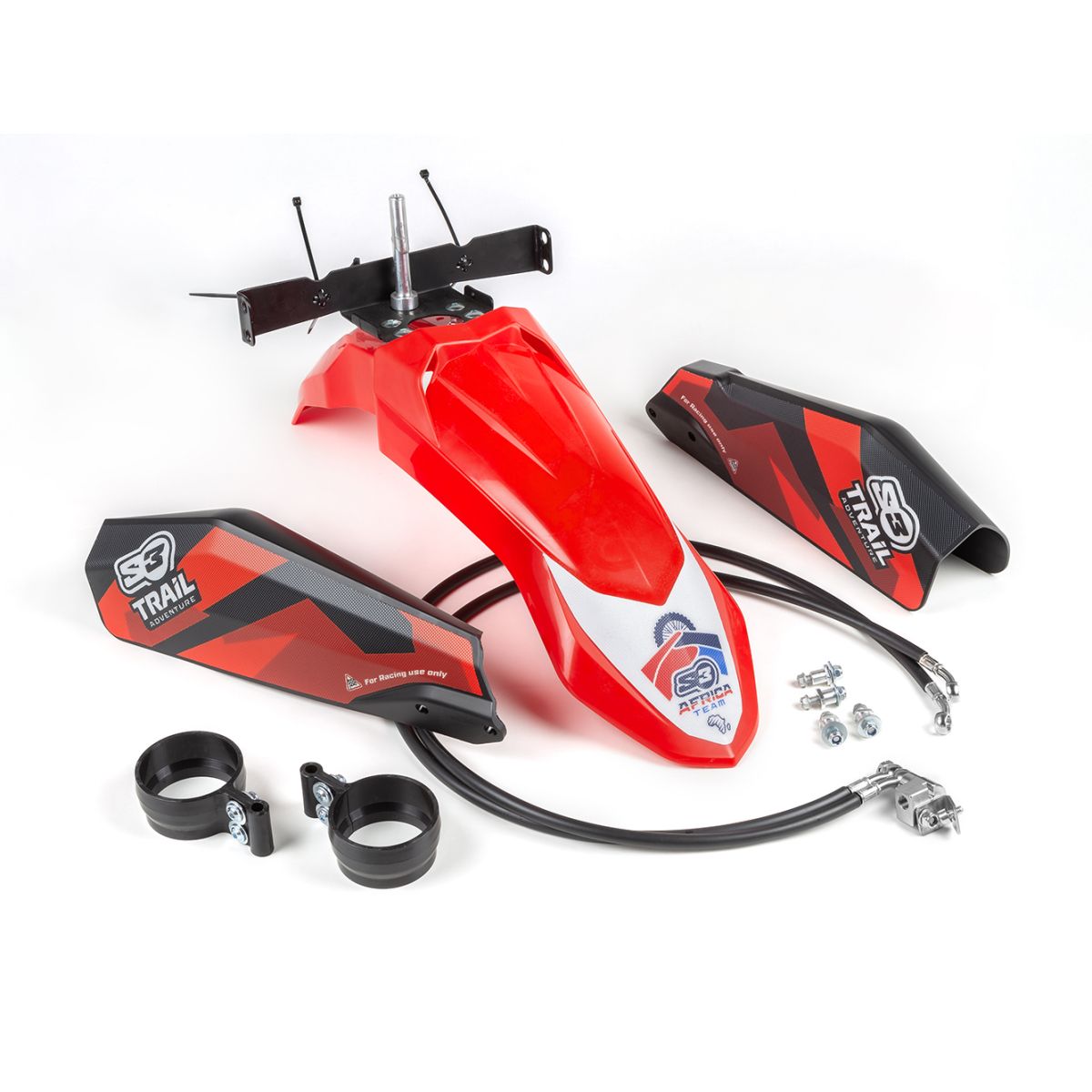 S3Parts Emelt Sárvédő készlet - PIROS - Honda CRF1100L (összes modell)