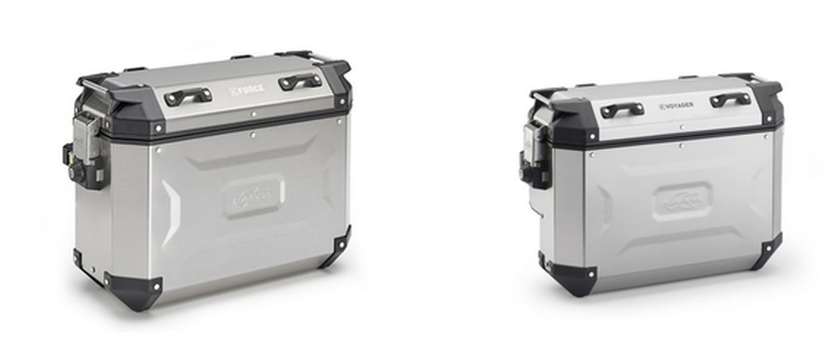 Kappa K'VOYAGER oldaldoboz pár - 48L bal, 37L jobb