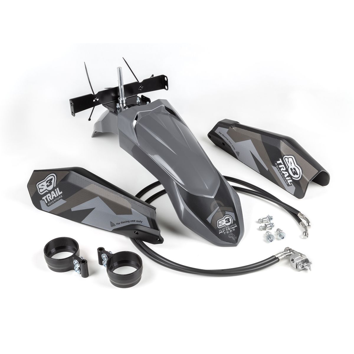 S3Parts Emelt Sárvédő készlet - SZÜRKE - Honda XL750 Transalp  S3Parts Emelt Sárvédő készlet - SZÜRKE - Honda XL750 Transalp