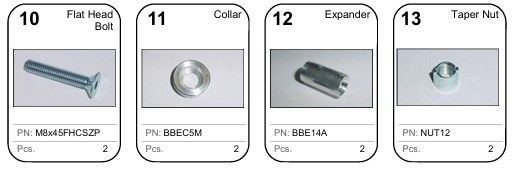 BHG-002 kormányvég szerelék BHG-002 kormányvég szerelék