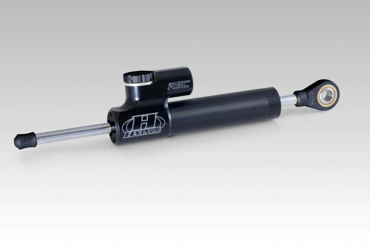 HyperPro kormány-lengéscsillapító 75mm RSC - FEKETE - DS-075D-NP1-R