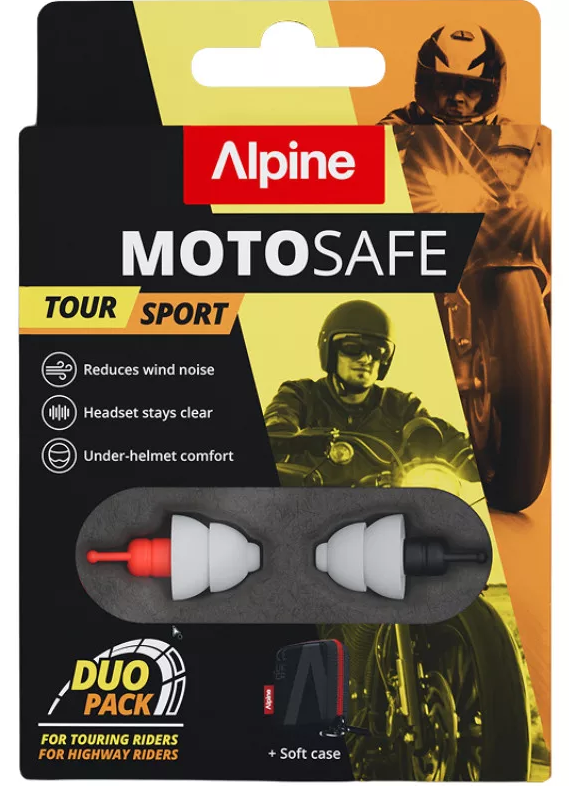 Alpine MotoSafe Duo Pack füldugó motorozáshoz