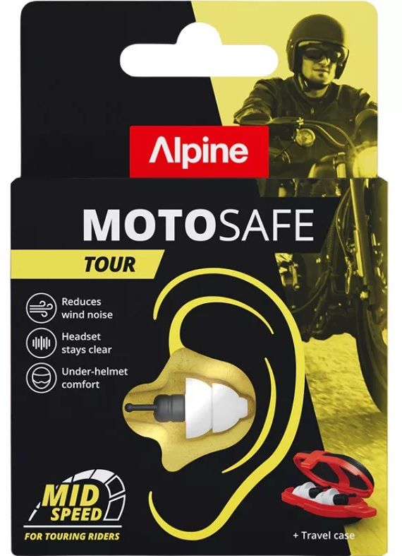 Alpine MotoSafe Tour füldugó motorozáshoz