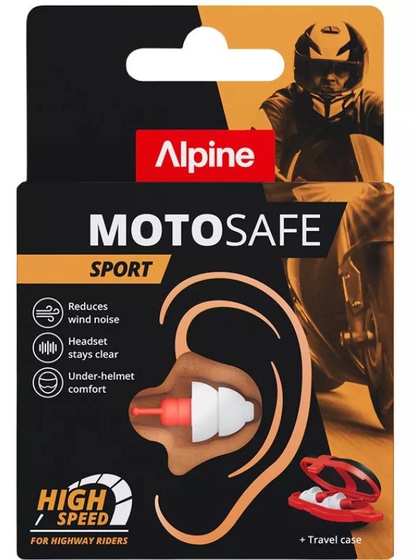 Alpine MotoSafe Sport füldugó motorozáshoz