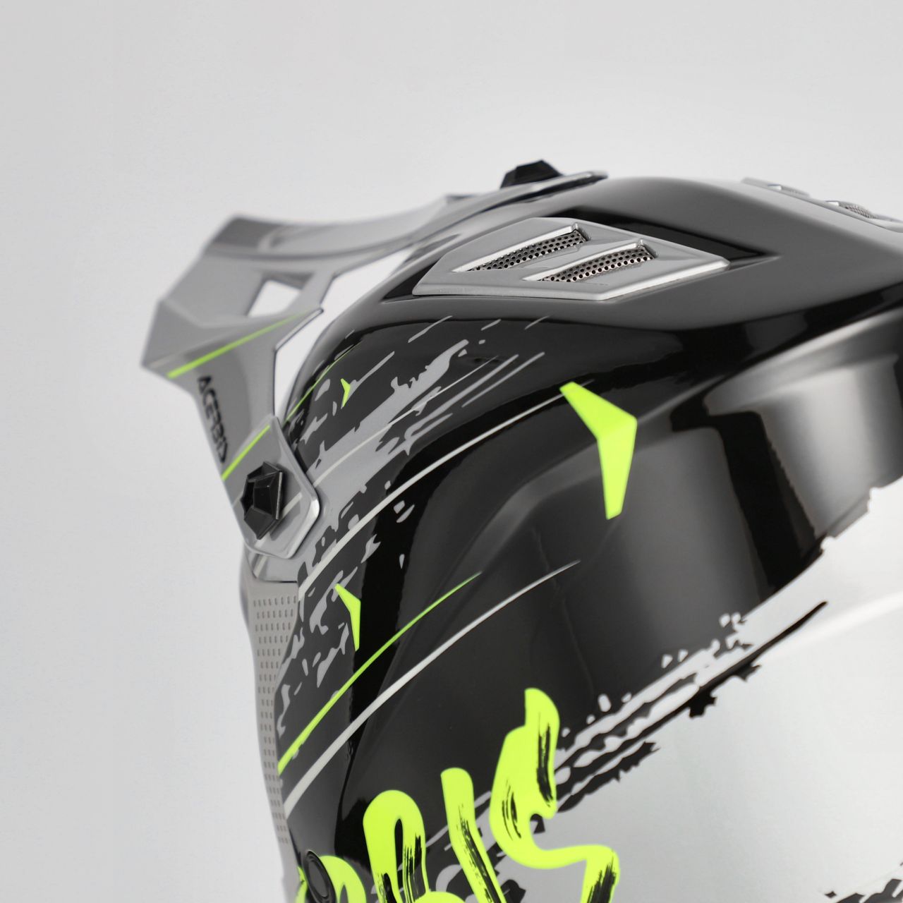 Acerbis PROFILE JUNIOR bukósisak (fekete/fluoreszkáló sárga) - 0025401.457