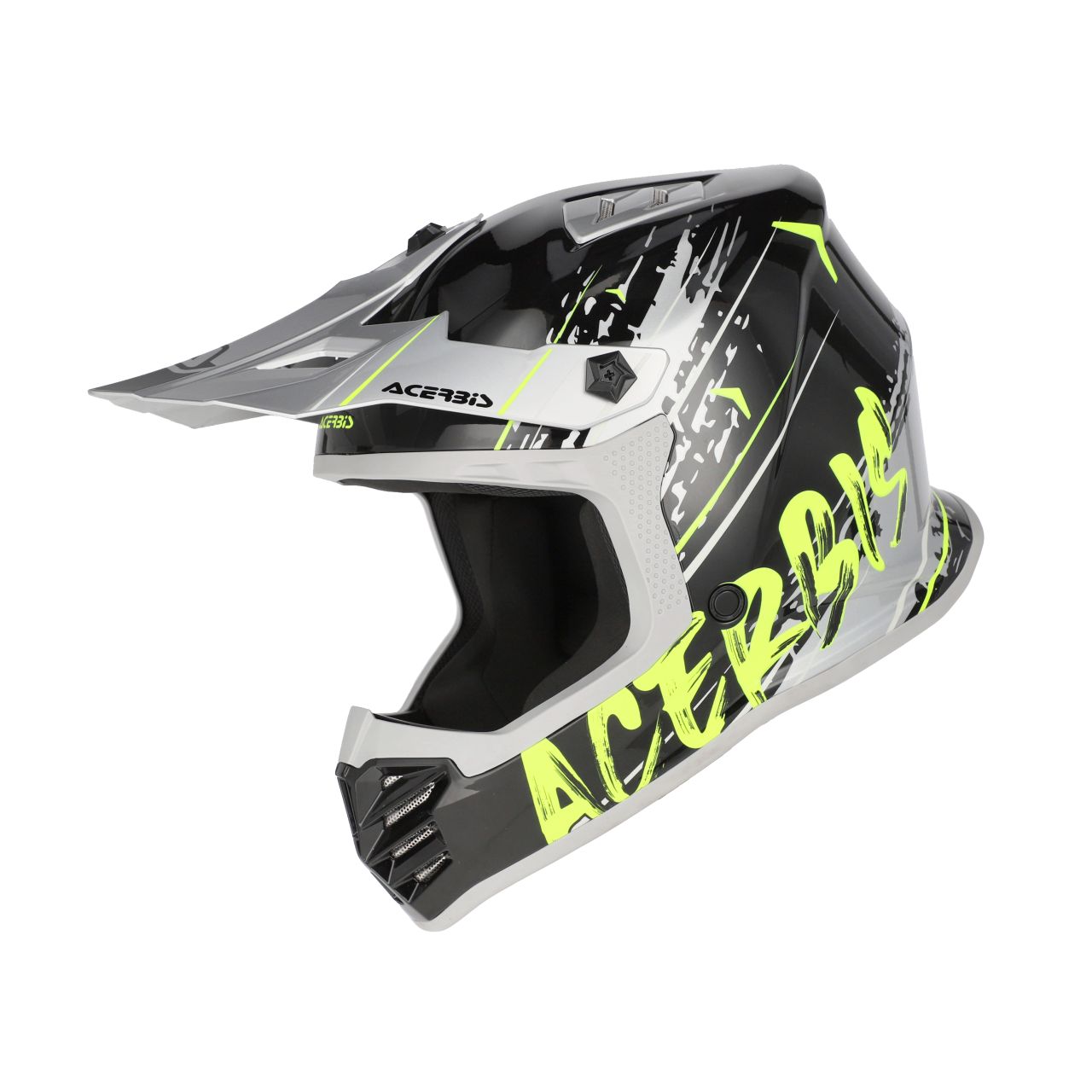 Acerbis PROFILE JUNIOR bukósisak (fekete/fluoreszkáló sárga) - 0025401.457