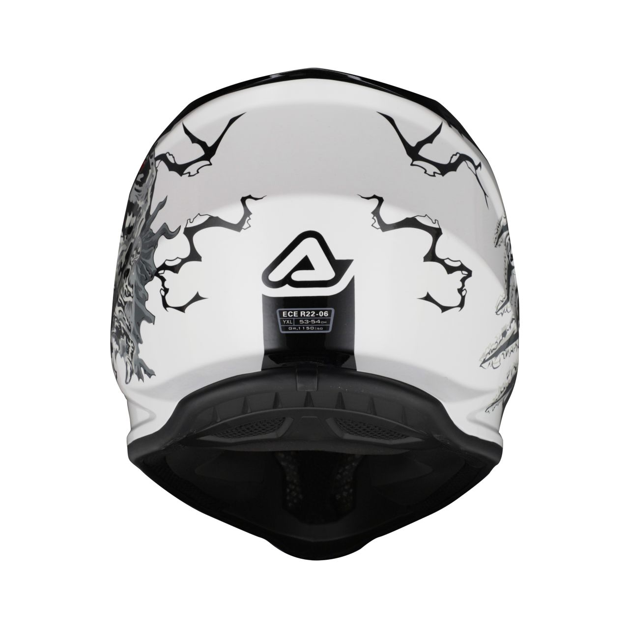 Acerbis PROFILE JUNIOR bukósisak (fehér/fekete) - 0025401.237