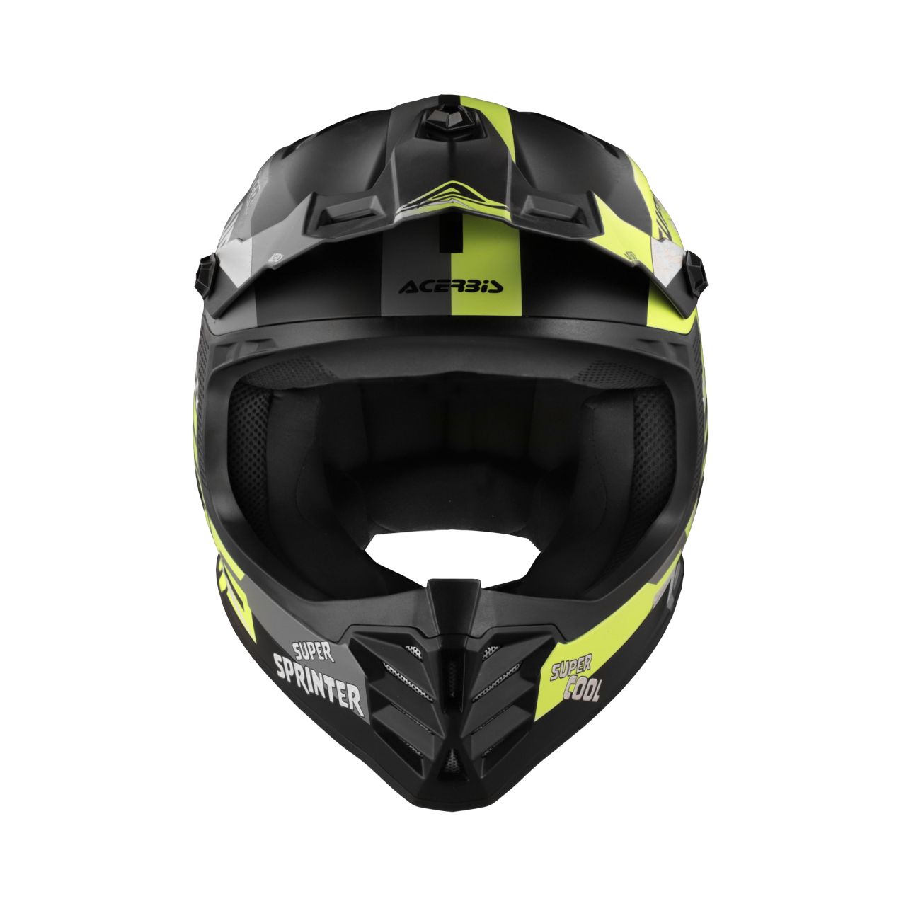 Acerbis PROFILE JUNIOR bukósisak (fekete/fluoreszkáló sárga) - 0025401.444 Acerbis PROFILE JUNIOR bukósisak (fekete/fluoreszkáló sárga) - 0025401.444