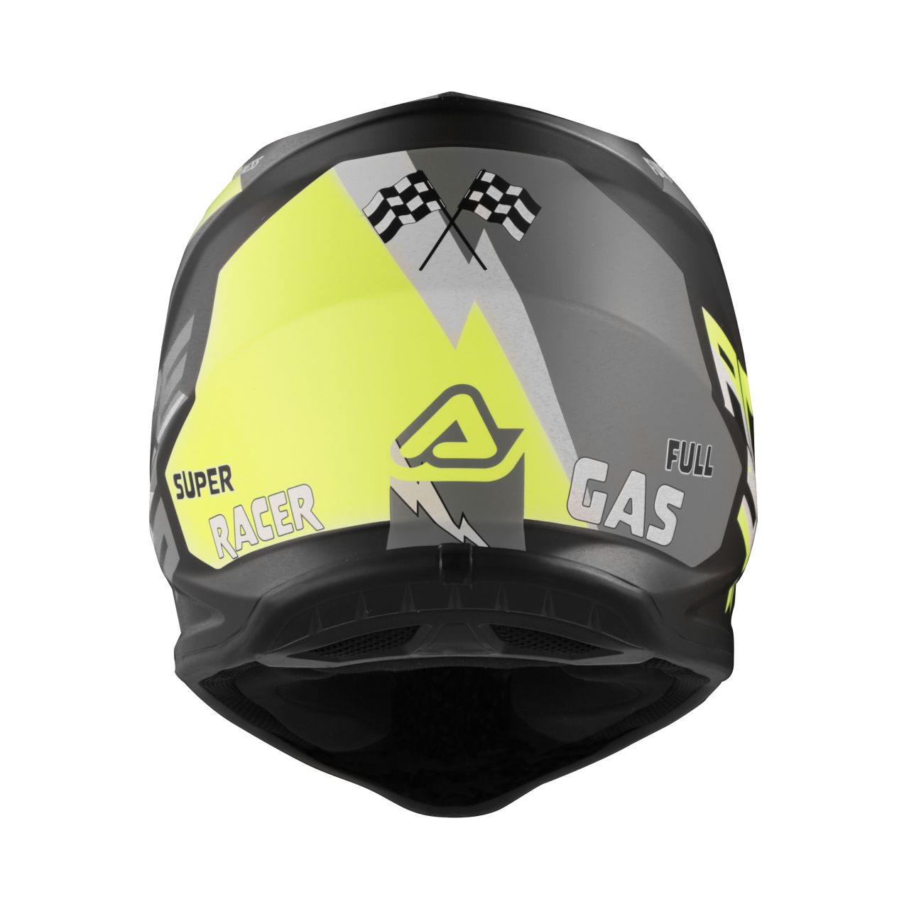 Acerbis PROFILE JUNIOR bukósisak (fekete/fluoreszkáló sárga) - 0025401.444 Acerbis PROFILE JUNIOR bukósisak (fekete/fluoreszkáló sárga) - 0025401.444