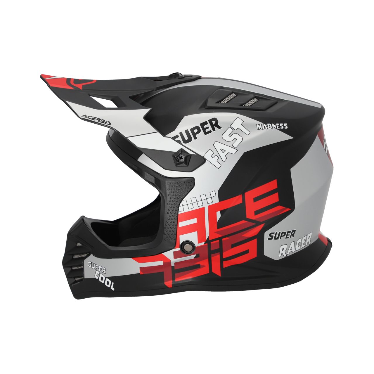 Acerbis PROFILE JUNIOR bukósisak (fekete/piros) - 0025401.323